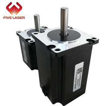 Laserový rezací stroj používaný 3 fázy leadshine stepper motor 573S10 573S20 a vodič 3DM580 balík, predaj, doprava zdarma