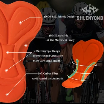 Siilenyond 2019 Ženy Cyklistické Šortky S 3D Gél Čalúnená Pro Anti-UV Mountain Bike Downhill Cyklistické Nohavice Racing Cyklistické Oblečenie