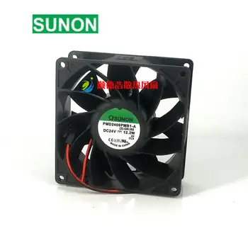 Pre Sunon PMD2409PMB1-A ventilátor Invertor 9 CM 90 mm 9038 DC 24V 12.2 W chladiaci ventilátor