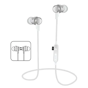 MPLSBO Bezdrôtové Slúchadlá Bluetooth Slúchadlá Stereo Hudobné Slúchadlá s Mikrofónom Podpora SD Karty Potlačením Hluku Kovové Headset