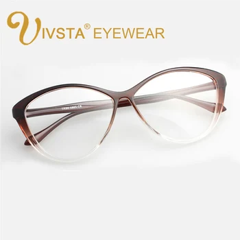 IVSTA 5865 Flexibilné TR90 Plastové Titán Mačka okuliare ženy Optické Rám Mačky Predpis Motýľ veľké okuliare vintage