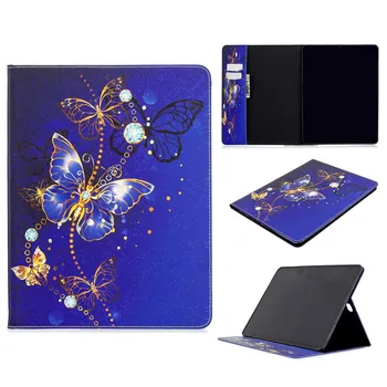Roztomilý Motýľ PU Kožené Smart Folio Tablet Kryt Ochrana puzdro Pre iPad Pro 12 9 Prípade 2020 2018 4. Generácie puzdro
