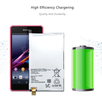 Batérie pre Sony Xperia Z1 Kompaktný M51W Z1C D5503, MPN Pôvodné LIS1529ERPC