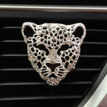 Móda Osviežovač Vzduchu Auto Leopard Hlavu Auto Odvzdušňovací Parfum Klip Módne Osobnosti Auto Aromaterapia Vôňa Auto Príslušenstvo