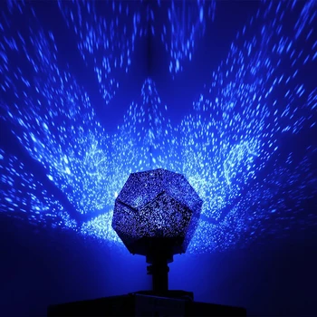 LED Nočné Svetlo 4. Generácie Hviezdne Nebo Magic Projektor Rotujúce Hviezdy Projektor Svietidlá Pre Deti, Baby, Deti, spanie svetlo