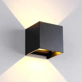 Vysoko Kvalitný Moderný Nordic Svietidlo Nepremokavé Povrchovú montáž Sconce Wall Light Interiérové LED Svetlá Obývacia Izba, Veranda Vonkajšie