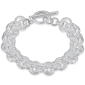 DOTEFFIL Dizajn Značky 925 Sterling Silver Kúzlo Náramok Nádherné Strieborné Šperky Pre Ženy Darček Strany