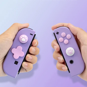 Pre Nintendo Prepnite Ovládač Tlačidlo s Palcom Stick Grip Spp Ochranný Kryt Pre Prepínanie Lite Mini Radosť-con Radič Pokožky Farebné