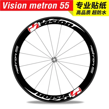 Vízia 55 koleso nastaviť nálepky cestnej bike carbon nôž krúžok farebné zmeny nepremokavé lámanie vietor m40 m55