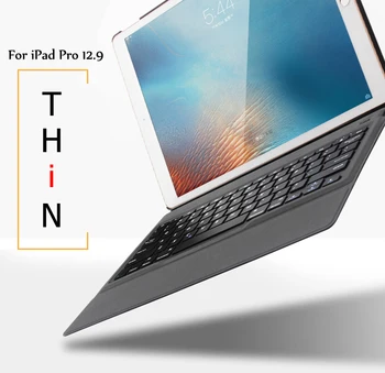 Pre iPad Pro 12.9 Nový Ultra tenká Bezdrôtová Klávesnica puzdro