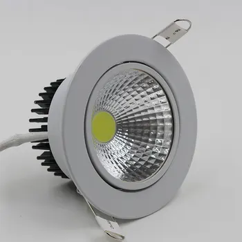 Zapustené LED Stropné Downlight 5W 7W 10W 15W 20W 25W Stmievateľné KLASU Dole Svetlo Lampy AC85V-265V Biela/Teplá LED Bodové svetlo