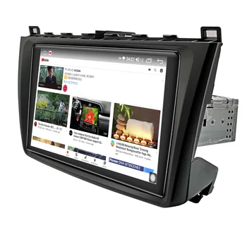Autorádio, 9 palcový IPS 4GB+64GB 1280*720 vedúci jednotky GPS Navigácie stereo video rádio multimediálny prehrávač RDS pre Mazda 6 2008-2012