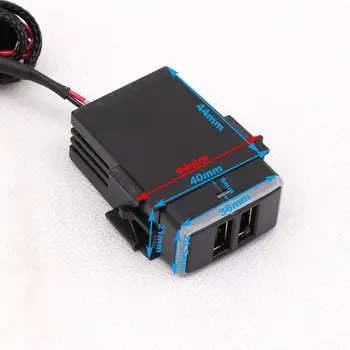 QC3.0 Quickcharge Nabíjačka do Auta Dvojitý USB Phone Pad DVR Adaptér Plug & Play Káblový Pre Nissan Patrol