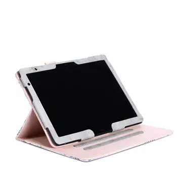 PU Kožené Kryt Stojan Prípade Huawei MediaPad T5 AGS2-L09 AGS2-L03 AGS2-W09 AGS2-W19 Tablet 10.1 puzdro pre mediapad 10 T5