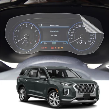Auto Styling Tabuli GPS Navigácie Sklo Ochranný Film Nálepky, Interiérové Nálepky Film Pre Hyundai Palisade 2019-2021