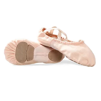 USHINE kvality nosenie, odolný proti sklzu-odolná elastické plátno školenia priedušná scarpe da ballo donna balet tanečné topánky žena