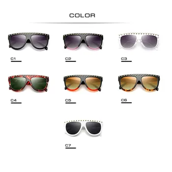 Nové Módne Kolo Retro Slnečné Okuliare Ženy Značky Dizajnér Klasické Mužov Vintage Gradient Plastové Slnečné Okuliare Uv400 Oculos De Sol