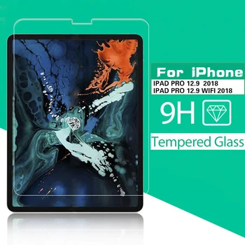 Najlepšie 9H Tvrdené Sklo fólia Pre APPLE Iphone, IPAD PRO WIFI 2018 A1876 12.9 tablet HD ochranné fólie na Anti-shatter Filmu