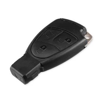 KEYYOU S akumulátorom Držiteľ 2/3/3+1 Tlačidlo Smart Remote Kľúča Vozidla Shell Fob puzdro Pre Mercedes Benz B C E ML S CL, CLK