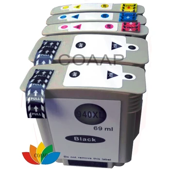 5Pack Kompatibilné atramentové kazety pre hp 940 XL hp940 Inkjetprinter Pro 8000 8500 All-in-One Printer