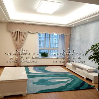 Stredomorská akryl koberce trend osobnosti prúžok obývacia izba gauč posteľ, spálňa módne vlastné koberec montáž izba mat