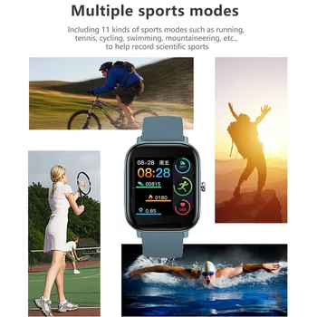 NIYOQUE P9 Smart Hodinky, Náramok Muži Ženy Šport Hodiny Monitor Srdcového rytmu Spánku Monitor Smartwatch Pre IOS/Android PK P8 Hodinky