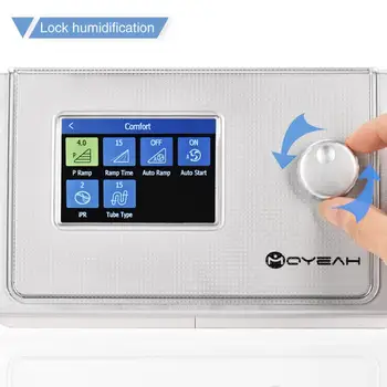 MOYEAH Anti Chrápanie APAP Automatické CPAP Dýchanie Stroj s Wifi Internetové pripojenie Auto CPAP Ventilator Spánkového Apnoe