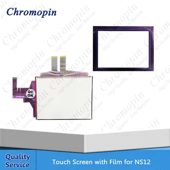 Dotykový Panel pre Omron NS12-TS00B-ECV2 NS12-TS00-V2 NS12-TS01-V2 Ochranným Filmom Pôvodné HMI PLC