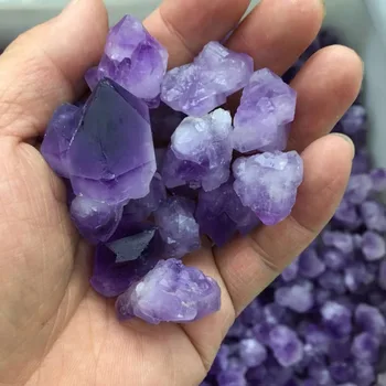 1 kg energia kameňa Prírodné fialová ametyst crystal kvet minerálne reiki liečenie drsné ametyst drahokam crystal veľkoobchod
