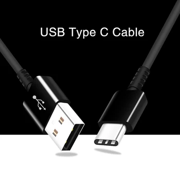 10pcs/veľa Kvalitných USB Typu C, Kábel 1M 2.4 Rýchle Nabíjanie Kábel pre Huawei P20 P30 Pro Lite Mat je 30 20 Pro 20X Telefónny Kábel