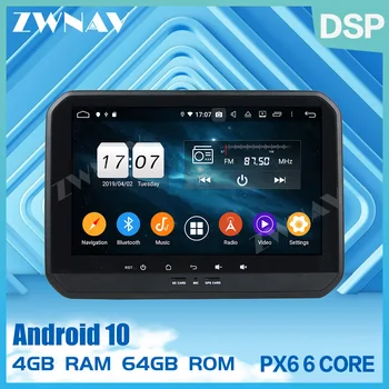 2 din IPS PX6 obrazovke Android, 10.0 Auto Multimediálny prehrávač Pre Suzuki Ignis 2017 2018 BT rádio audio stereo WiFi GPS navi vedúci jednotky