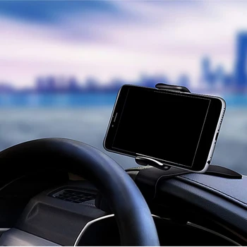 Horúce Universal Car Phone GPS Navigátor, Držiak na Stojan Namontované na Palubnej dosky 360 Stupňov Otočná Upevnite Držiak Shockproof Stabilizátor