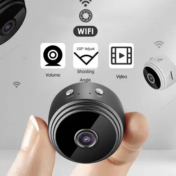 HD 1080P Wifi Mini Kamera Home Security Kamera WiFi Nočné Videnie Bezdrôtové bezpečnostné Kamery Diaľkové Monitor Pre Baby Monitor