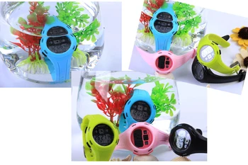 SANDA Značky Deti Hodinky LED Digitálne Multifunkčné náramkové hodinky Vodotesné Vonkajšie Športové Hodinky pre Deti Chlapec Dievčatá #331