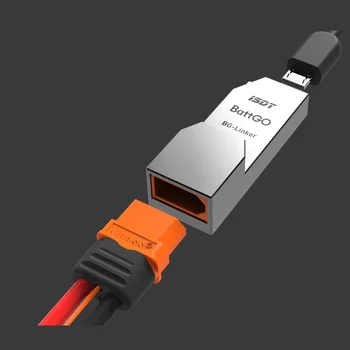 ISDT BG-Linker BattGO Smart Lipo Batérie Linker Adaptér pre RC Rechargable Plug Prevodník USB Kábla Nabíjanie Rovnováhu Nabíjačky