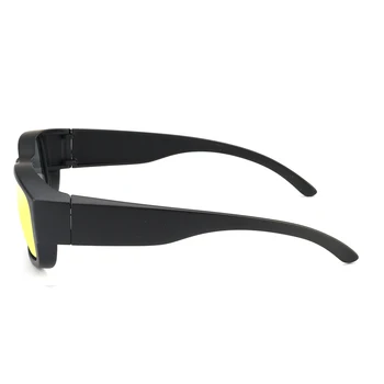 JIANGTUN Značky Polarizované slnečné okuliare UV400 nosenie cez okuliare Pre Mužov a Ženy Okuliare kryt slnečné okuliare rybolov, šport, okuliare
