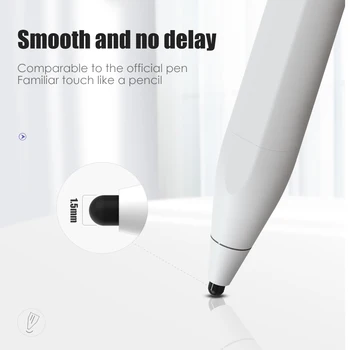 Pre iPad Apple Ceruzka 1 2 IOS Univerzálny Stylus Kapacitné dotykové Pero Dotykové Obrazovky Pero, Inteligentné Pero pre iPad Huawei Samsung Xiao