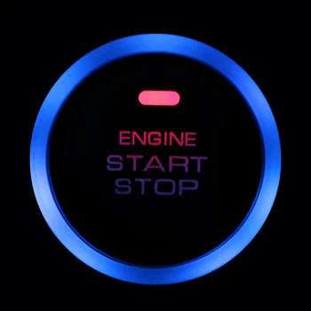 LEEPEE Univerzálny nastúpenie bez kľúča Zapaľovania Starter Prepnúť Auto Motor Auta Štart Stop Tlačidlo 12V Auto Náhradné Príslušenstvo