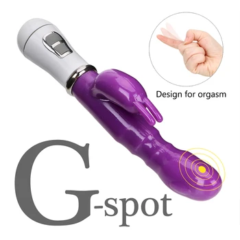 OLO Rabbit Vibrátor 12 Vibrácií Režim Klitorisu Stimulátor G-bodu Masér Žena Masturbator Sexuálne Hračky Pre Ženy Sexuálne Produkty