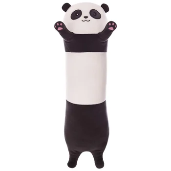 Roztomilá Panda Plyšové Hračky, Zvieratá, Vypchaté Zvieratá, Oblečenie Pre Bábiky Hračky Deti Deti Narodeninám Kawaii Plyšový Vankúš Dlhé