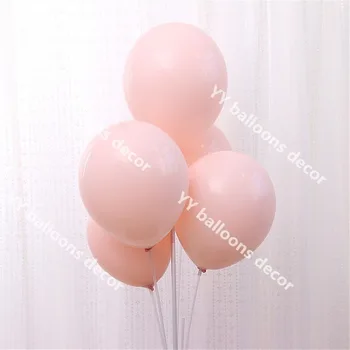 Pastelové Balóny Garland Arch Nastaviť Macaron Broskyňa Hot Pink Balón Hobby Hračky Globos Svadby, Narodeniny 1. Dieťa Sprcha Party Decor