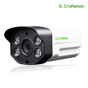 G. Remeselník 5MP POE IP Kamera, Vonkajšie Vodotesné 50m Infračervené Nočné Videnie Onvif 2.6 CCTV kamerový Bezpečnostný P2P e-mail