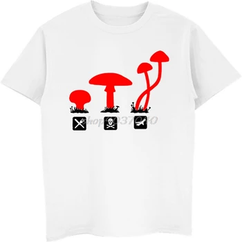Huby Psychedelic T-Shirt Zábavné Mužov Krátke Rukávy Tričko Fashion Muž Print T Shirt Hip Hop Tees Harajuku Streetwear