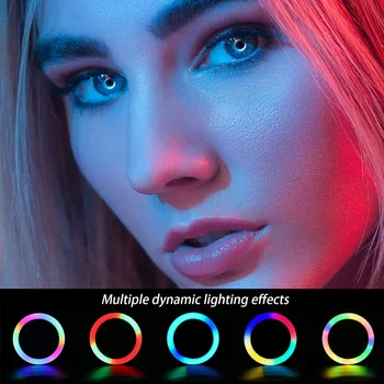 Inovovaný Veľký LED Prsteň Svetla s Statív Stmievateľné Selfie Krúžok Svetlo Selfie Svetlo, Krúžok na Čítanie Pre Tik Klop make-up Video Fotografovanie
