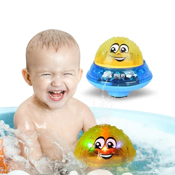 Surmmer Hračky striekajúcej Vode Loptu LED Svetlá Foat Rotujúce Sprcha Vonkajší detský Bazén Party Hry, Hračky pre deti, Vaňa hračka Pláže Zábavu