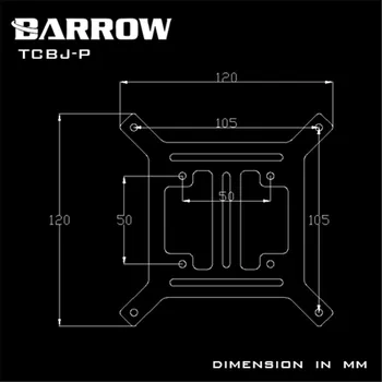 Barrow Upevnenie na Stenu 140/120mm pre Vodné Čerpadlo/Radiátor/Nádrž Ploché Podporu TCBJ-P