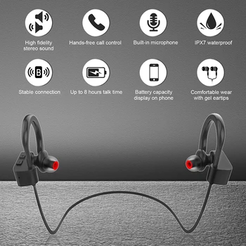 Nové Bezdrôtové Slúchadlá Pre Smartphone Bluetooth Slúchadlá Hands-Free Mobilné Športové Headset S Mikrofónom Earpods Pre Airdots