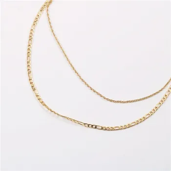 JOOLIM Šperky Veľkoobchod Elegantná Elegantné Figaro Reťazca Vrstva Náhrdelník z Nehrdzavejúcej Ocele, Šperky