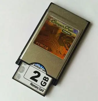 CF Karty Compact Flash CF na Adaptér Kariet Čítačka PC Kartu PCMCIA CF na PCMCIA 85.6 x 54 x 5 pre CNC FANUC