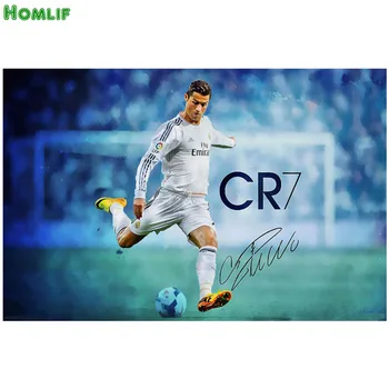 Športové Cristiano Ronaldo Maľovanie Na Plátno Miestnosti Dekorácie,DIYfull spuare Diamond Výšivky,5d Diamond Maľovanie,Diamant Mozaika